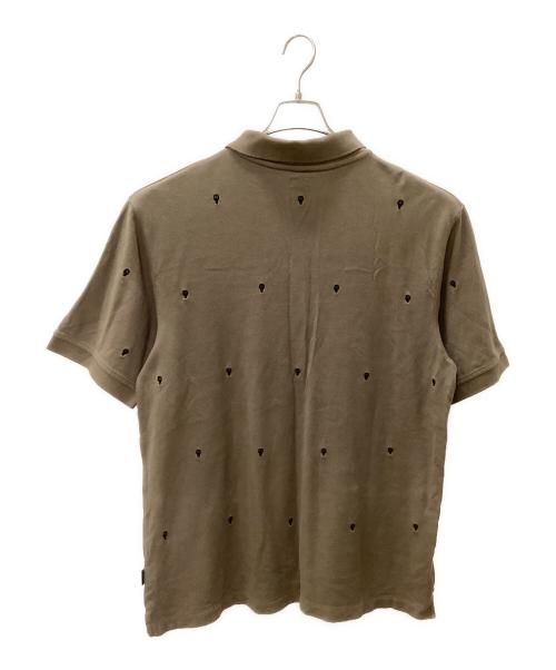 stussy（ステューシー）stussy (ステューシー) ポロシャツ ブラウン サイズ:表記無しの古着・服飾アイテム