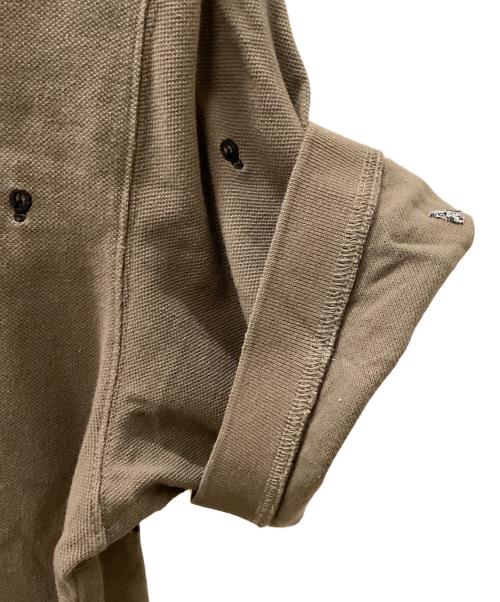 stussy（ステューシー）stussy (ステューシー) ポロシャツ ブラウン サイズ:表記無しの古着・服飾アイテム