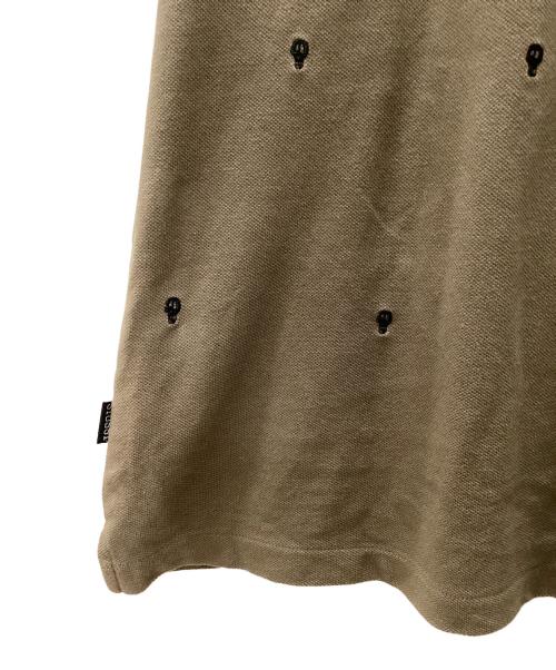 stussy（ステューシー）stussy (ステューシー) ポロシャツ ブラウン サイズ:表記無しの古着・服飾アイテム