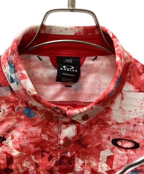 OAKLEY（オークリー）OAKLEY (オークリー) ゴルフウェア(トップス) レッド サイズ:Mの古着・服飾アイテム