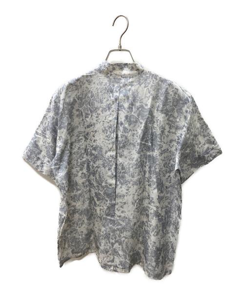 Christian Dior（クリスチャン ディオール）Christian Dior (クリスチャン ディオール) 半袖ブラウス グレー サイズ:Lの古着・服飾アイテム