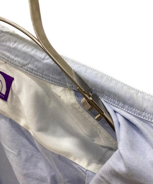 THE NORTHFACE PURPLELABEL（ザ・ノースフェイス パープルレーベル）THE NORTHFACE PURPLELABEL (ザ・ノースフェイス パープルレーベル) 長袖シャツ ブルー サイズ:Mの古着・服飾アイテム