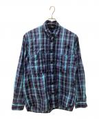 THE NORTH FACEザ ノース フェイス）の古着「長袖シャツ」｜ネイビー×ブルー