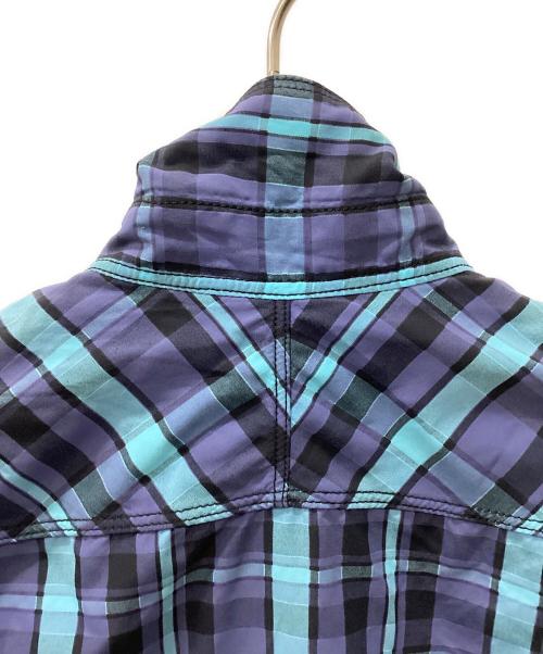 THE NORTH FACE（ザ ノース フェイス）THE NORTH FACE (ザ ノース フェイス) 長袖シャツ ネイビー×ブルー サイズ:Mの古着・服飾アイテム