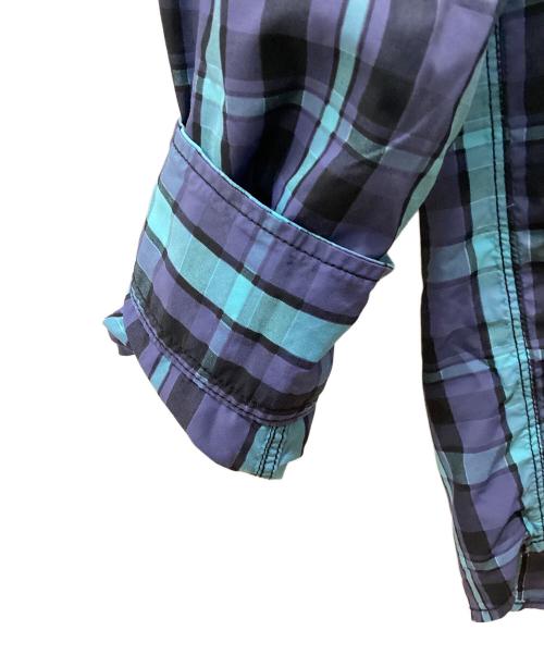 THE NORTH FACE（ザ ノース フェイス）THE NORTH FACE (ザ ノース フェイス) 長袖シャツ ネイビー×ブルー サイズ:Mの古着・服飾アイテム