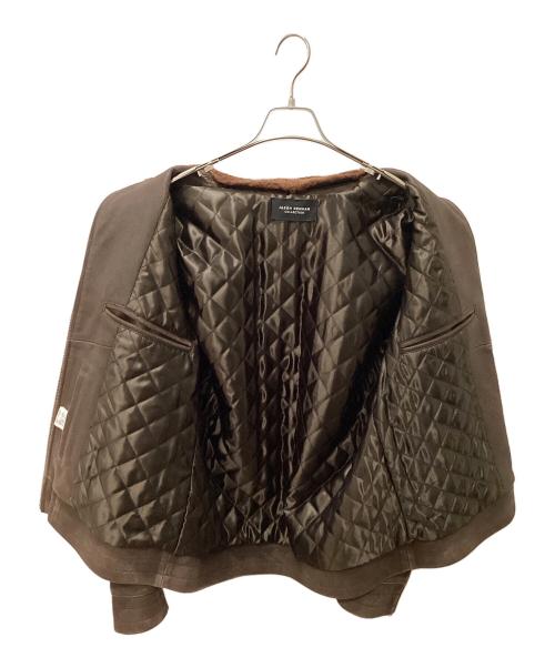 JASON DENHAM（デンハム）JASON DENHAM (デンハム) レザージャケット ブラウン サイズ:Lの古着・服飾アイテム