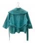 Plage (プラージュ) ハミルトン ワイドカラーショートコート ターコイズグリーン サイズ:36：15000円