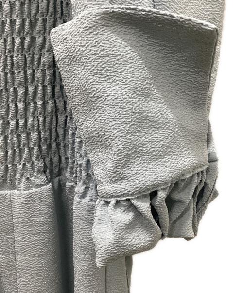 Snidel（スナイデル）Snidel (スナイデル) デコルテオープンワンピース スカイブルーの古着・服飾アイテム