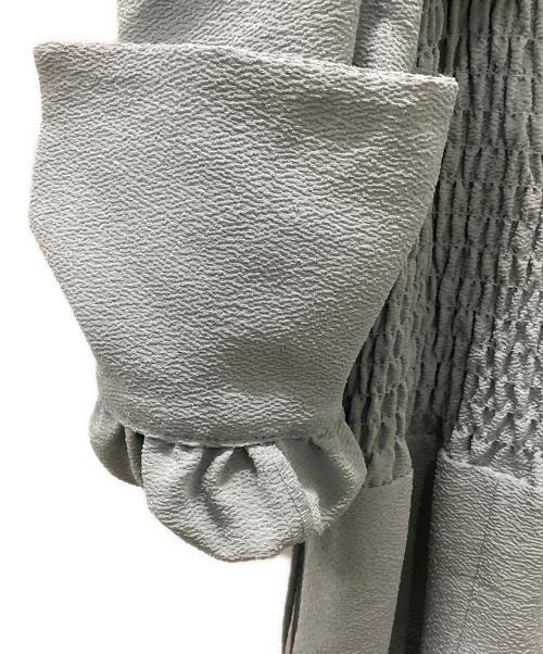 Snidel（スナイデル）Snidel (スナイデル) デコルテオープンワンピース スカイブルーの古着・服飾アイテム