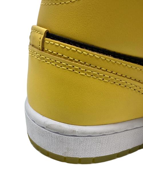 NIKE（ナイキ）NIKE (ナイキ) AIR JORDAN 1 MID SE イエロー×ブラック サイズ:26.5cmの古着・服飾アイテム