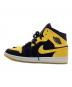 NIKE (ナイキ) AIR JORDAN 1 MID SE イエロー×ブラック サイズ:26.5cm：10000円