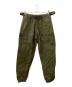 WTAPS（ダブルタップス）の古着「TRACKS TROUSERS」｜オリーブ
