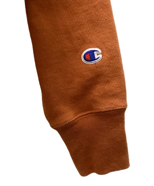 Champion REVERSE WEAVE（チャンピオン リバース ウィーブ）Champion REVERSE WEAVE (チャンピオン リバース ウィーブ) MoMA (モマ) フーディー MoMA Edition バーントオレンジ S サイズ:Mの古着・服飾アイテム