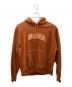 Champion REVERSE WEAVE（チャンピオン リバース ウィーブ）の古着「フーディー MoMA Edition」｜バーントオレンジ S