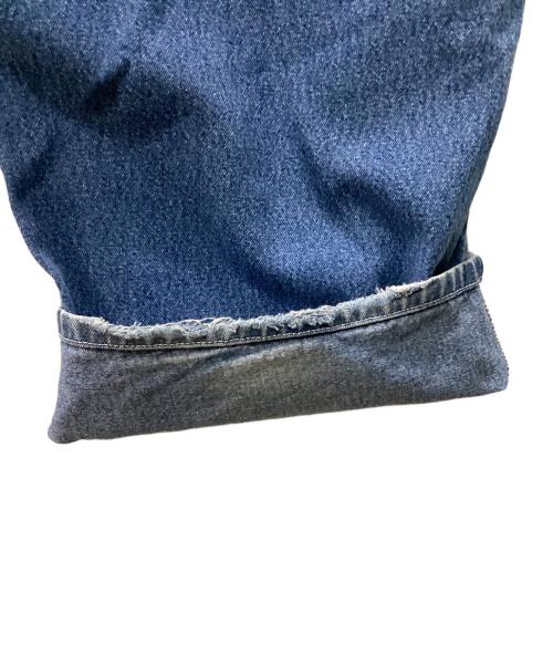 CarHartt（カーハート）CarHartt (カーハート) ペイントデニムパンツ ブルー サイズ:38×30の古着・服飾アイテム