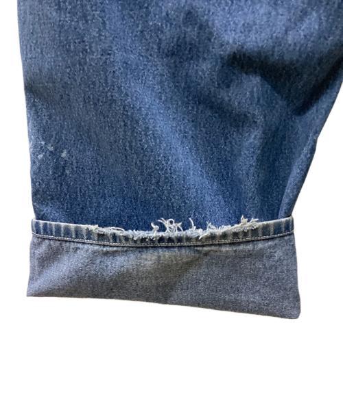 CarHartt（カーハート）CarHartt (カーハート) ペイントデニムパンツ ブルー サイズ:38×30の古着・服飾アイテム