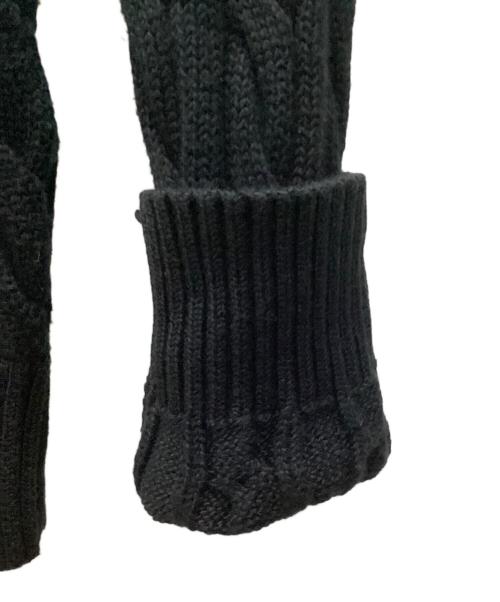 POLO RALPH LAUREN（ポロ・ラルフローレン）POLO RALPH LAUREN (ポロ・ラルフローレン) 厚手ニット ブラック サイズ:Sの古着・服飾アイテム