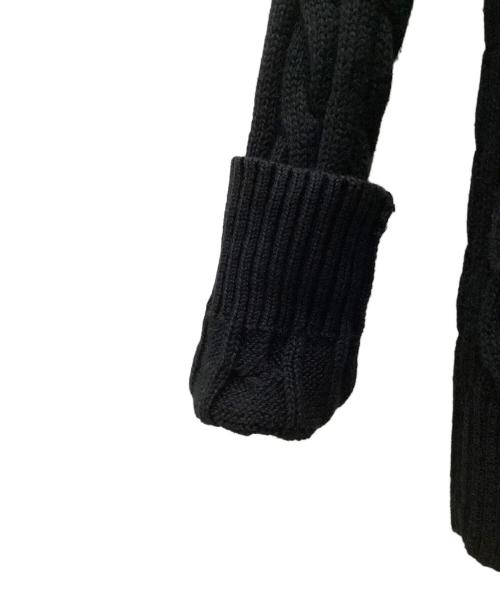 POLO RALPH LAUREN（ポロ・ラルフローレン）POLO RALPH LAUREN (ポロ・ラルフローレン) 厚手ニット ブラック サイズ:Sの古着・服飾アイテム