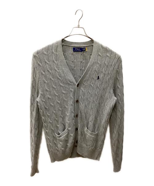 POLO RALPH LAUREN（ポロ・ラルフローレン）POLO RALPH LAUREN (ポロ・ラルフローレン) 厚手カーディガン グレー サイズ:Mの古着・服飾アイテム