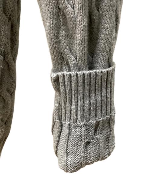 POLO RALPH LAUREN（ポロ・ラルフローレン）POLO RALPH LAUREN (ポロ・ラルフローレン) 厚手カーディガン グレー サイズ:Mの古着・服飾アイテム