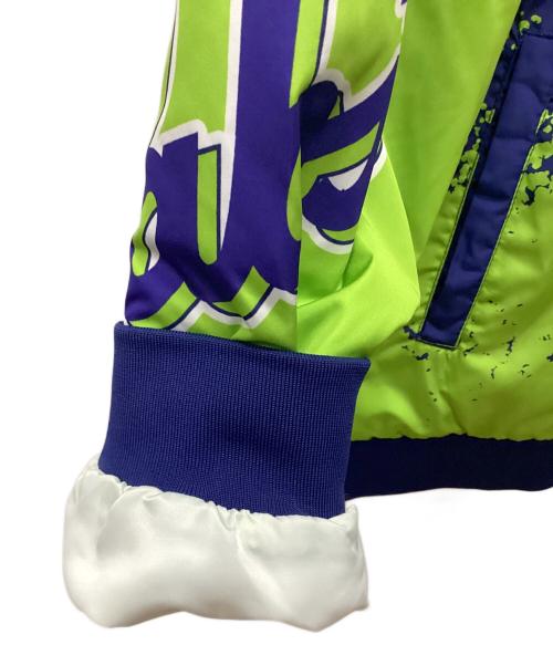HUF（ハフ）HUF (ハフ) HUF PABST BLUE RIBBON ブルゾン ブルー サイズ:Lの古着・服飾アイテム