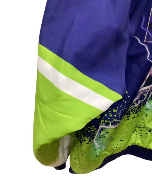 HUF（ハフ）HUF (ハフ) HUF PABST BLUE RIBBON ブルゾン ブルー サイズ:Lの古着・服飾アイテム