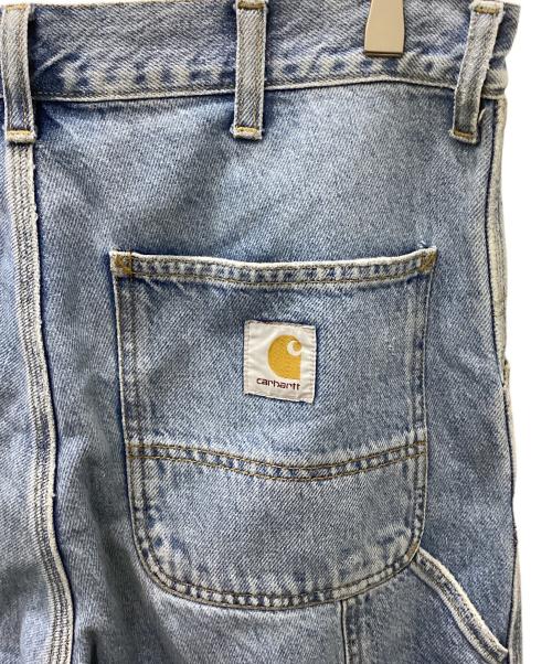 CarHartt（カーハート）CarHartt (カーハート) DOUBLE KNEE PANTS ブルー サイズ:32×32の古着・服飾アイテム