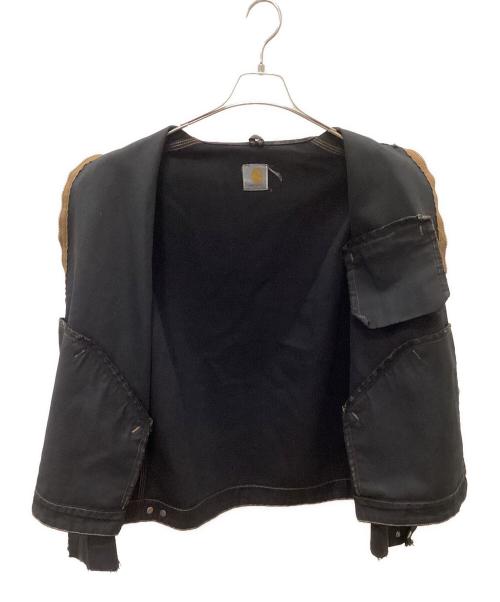 CarHartt（カーハート）CarHartt (カーハート) 80's 裏地なしDetroit Jacket ブラック サイズ:Freeの古着・服飾アイテム