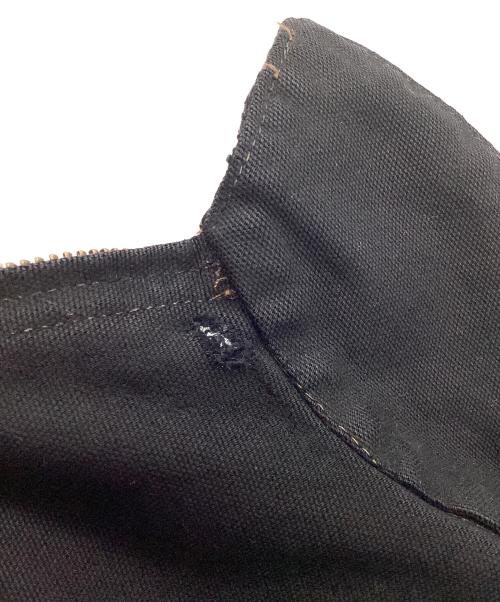 CarHartt（カーハート）CarHartt (カーハート) 80's 裏地なしDetroit Jacket ブラック サイズ:Freeの古着・服飾アイテム