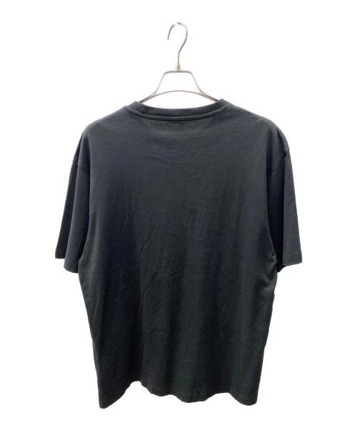 PALACE（パレス）PALACE (パレス) STRONGER FOR LONGER T-SHIRT ブラック×オレンジ サイズ:Lの古着・服飾アイテム