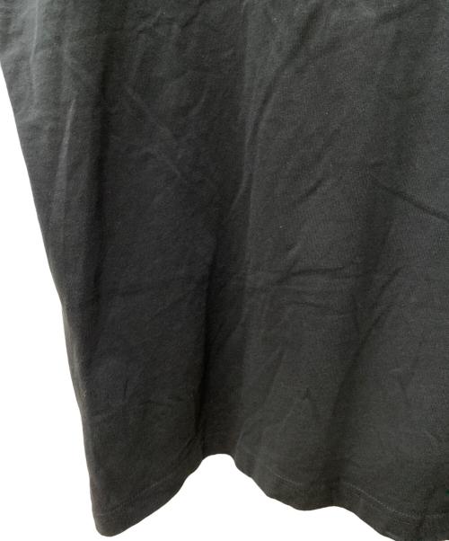 PALACE（パレス）PALACE (パレス) STRONGER FOR LONGER T-SHIRT ブラック×オレンジ サイズ:Lの古着・服飾アイテム
