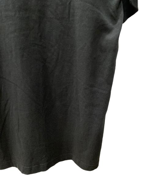 PALACE（パレス）PALACE (パレス) STRONGER FOR LONGER T-SHIRT ブラック×オレンジ サイズ:Lの古着・服飾アイテム