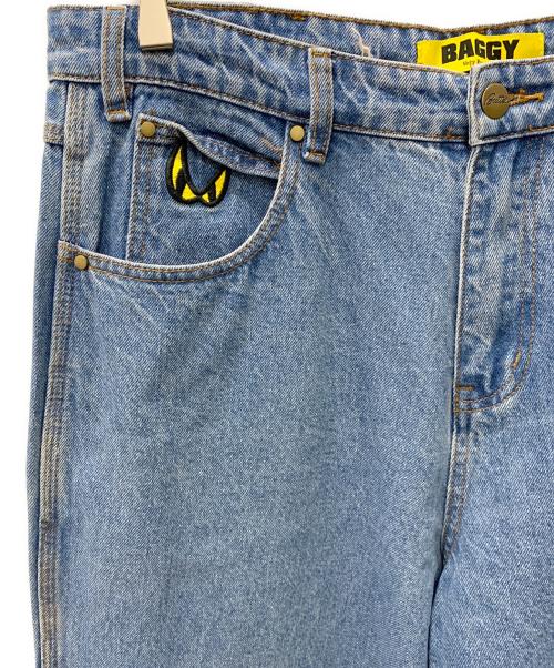 butter（バター）Butter (バター) バギーデニムパンツ インディゴ サイズ:34の古着・服飾アイテム