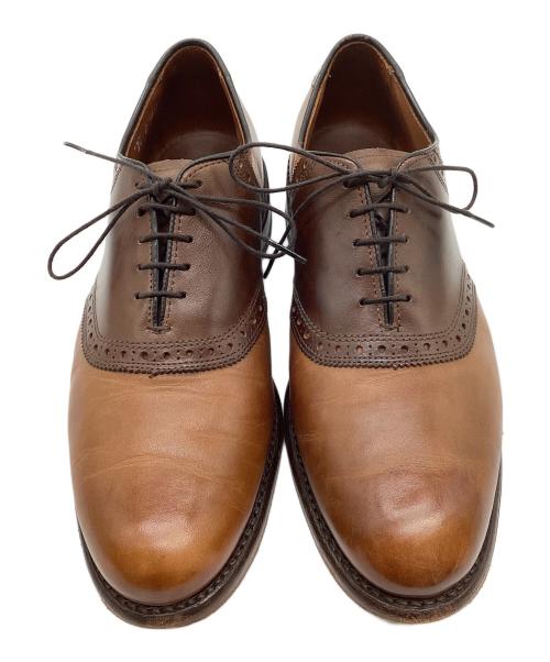 Allen Edmonds（アレン エドモンズ）Allen Edmonds (アレン エドモンズ) レザーサドルシューズ ブラウン サイズ:US：8 1/2　Eの古着・服飾アイテム