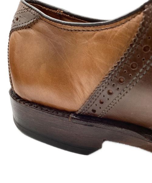 Allen Edmonds（アレン エドモンズ）Allen Edmonds (アレン エドモンズ) レザーサドルシューズ ブラウン サイズ:US：8 1/2　Eの古着・服飾アイテム