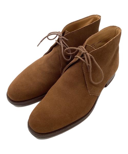 Crockett & Jones（クロケット＆ジョーンズ）Crockett & Jones (クロケット＆ジョーンズ) CHERTSEY ブラウン サイズ:7 1/2の古着・服飾アイテム