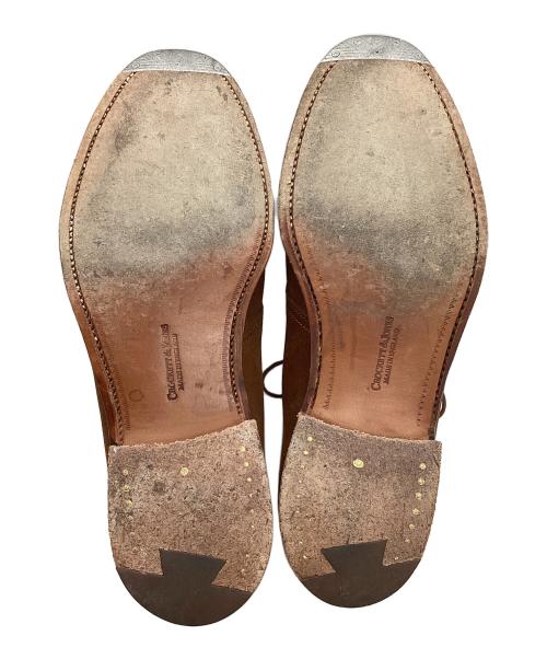 Crockett & Jones（クロケット＆ジョーンズ）Crockett & Jones (クロケット＆ジョーンズ) CHERTSEY ブラウン サイズ:7 1/2の古着・服飾アイテム