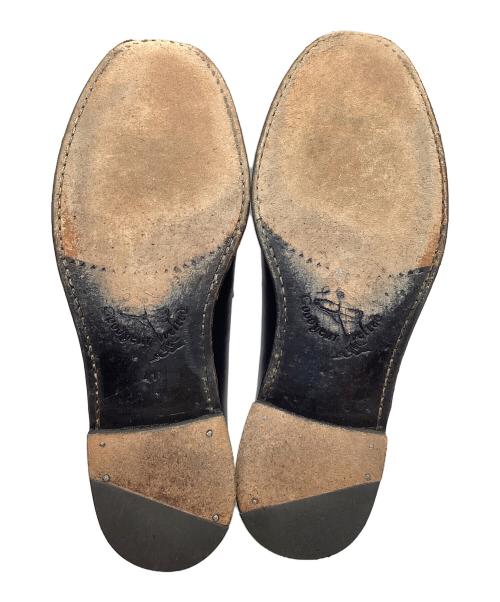 Jalan Sriwijaya（ジャランスリウァヤ）Jalan Sriwijaya (ジャランスリウァヤ) ペニーローファー ブラック×ネイビー サイズ:41（25.5～26.0）の古着・服飾アイテム