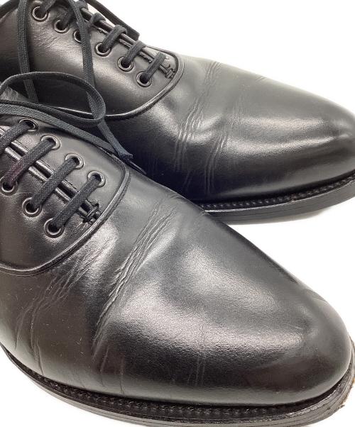 Alfredo BANNISTER（アルフレッドバニスター）Alfredo BANNISTER (アルフレッドバニスター) プレーントゥーシューズ ブラック サイズ:40の古着・服飾アイテム