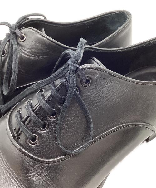 Alfredo BANNISTER（アルフレッドバニスター）Alfredo BANNISTER (アルフレッドバニスター) プレーントゥーシューズ ブラック サイズ:40の古着・服飾アイテム