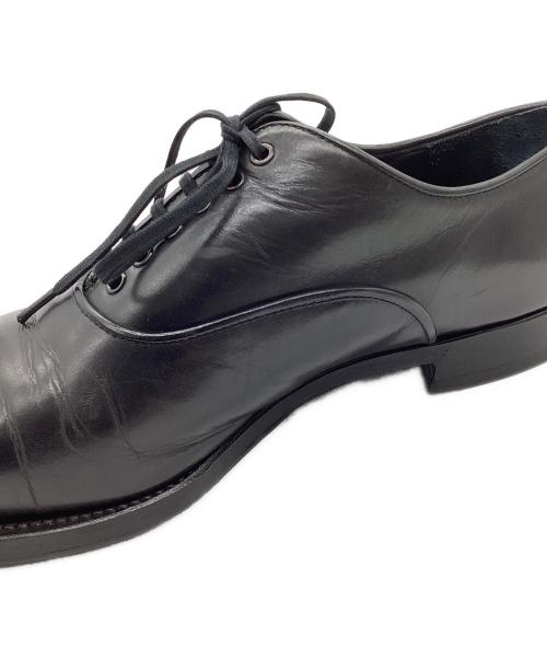 Alfredo BANNISTER（アルフレッドバニスター）Alfredo BANNISTER (アルフレッドバニスター) プレーントゥーシューズ ブラック サイズ:40の古着・服飾アイテム