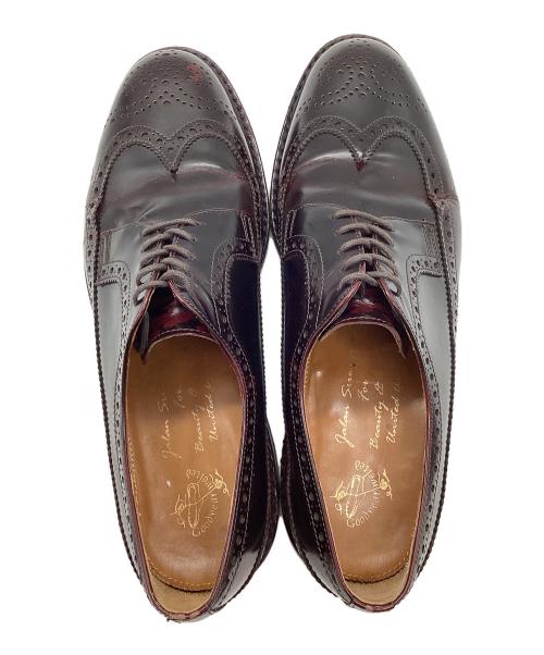 Jalan Sriwijaya（ジャランスリウァヤ）Jalan Sriwijaya (ジャランスリウァヤ) ウィングチップシューズ ブラウン サイズ:7 1/2の古着・服飾アイテム