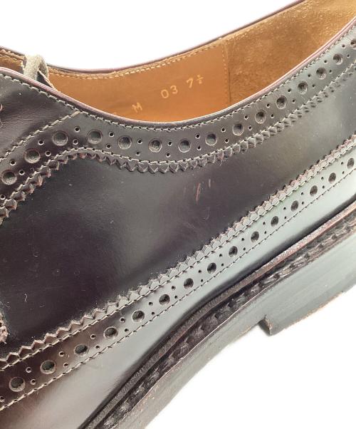 Jalan Sriwijaya（ジャランスリウァヤ）Jalan Sriwijaya (ジャランスリウァヤ) ウィングチップシューズ ブラウン サイズ:7 1/2の古着・服飾アイテム