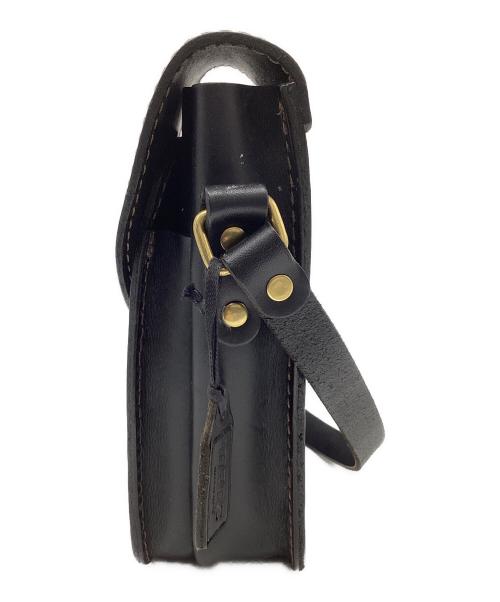 Herz（ヘルツ）Herz (ヘルツ) ラップフラップミニショルダーバッグ ブラックの古着・服飾アイテム