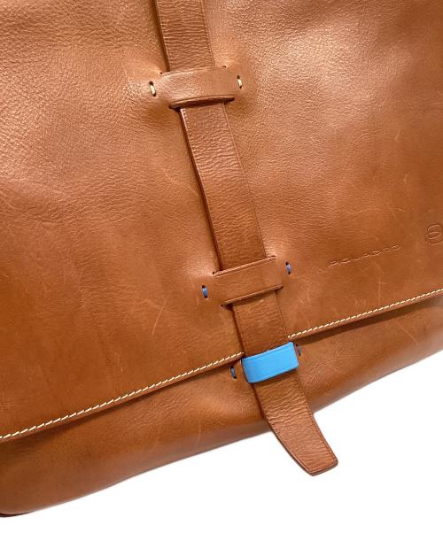 PIQUADRO（ピクアドロ）PIQUADRO (ピクアドロ) ショルダーバッグ ブラウンの古着・服飾アイテム