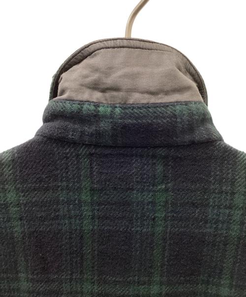 RRL（ダブルアールエル）RRL (ダブルアールエル) 長袖シャツ ネイビー×グリーン サイズ:1の古着・服飾アイテム