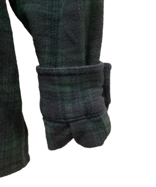 RRL（ダブルアールエル）RRL (ダブルアールエル) 長袖シャツ ネイビー×グリーン サイズ:1の古着・服飾アイテム