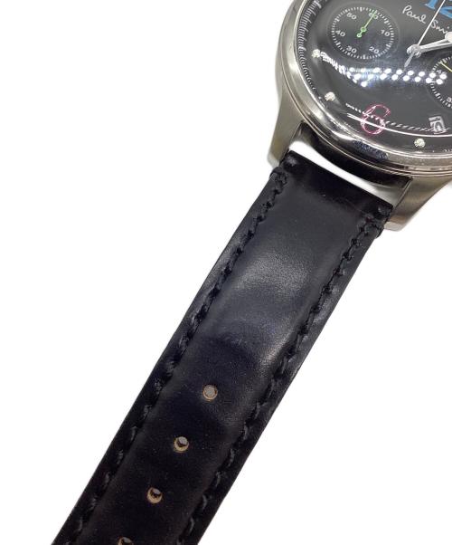 PAUL SMITH（ポールスミス）PAUL SMITH (ポールスミス) クロノグラフ ブラックの古着・服飾アイテム