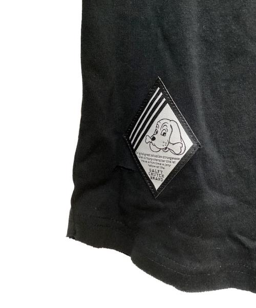 Crutch（クラッチ）Crutch (クラッチ) 病みに染まりしロンTee ブラック サイズ:大型犬(XL)の古着・服飾アイテム
