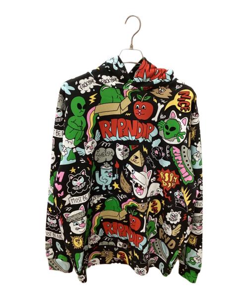 RIPNDIP（リップンディップ）RIPNDIP (リップンディップ) Good Days Hoodie マルチカラー サイズ:XLの古着・服飾アイテム